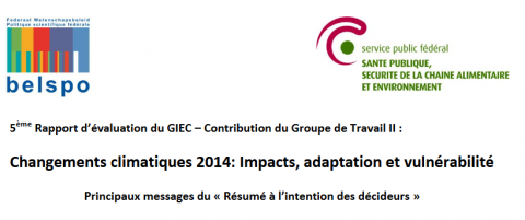 GIEC : Changements climatiques 2014 : Rapport de synthèse – Résumé à l’intention des décideurs