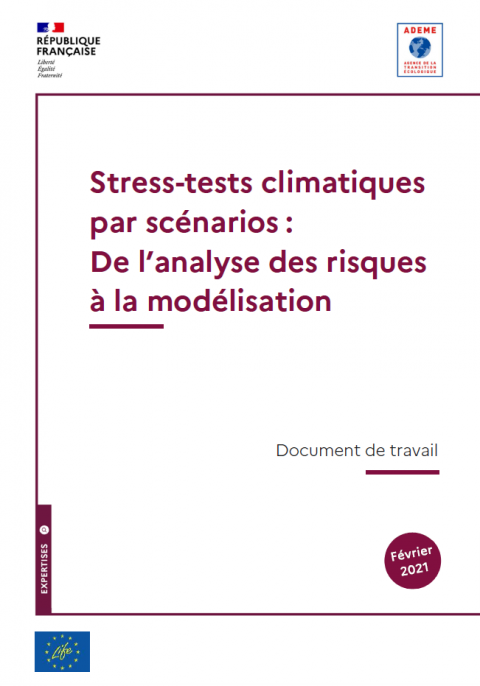 Stress-tests climatiques par scénarios : de l'analyse des risques à la modélisation